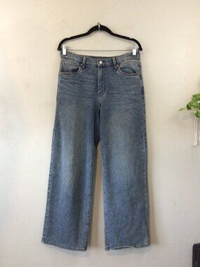Unbranded Wide Leg Blue Jeans 9 / 29